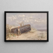 Boat on the Beach - Frans Arnold Breuhaus de Groot — framed artwork on a wall
