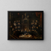 The Anatomy Lesson of Dr. Joannes van Buyten - Frans Denys — framed artwork on a wall