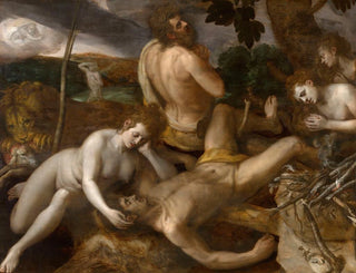 The Lamentation over Abel - Frans Floris — artwork view