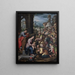 L'Adoration des Mages - Frans Francken l'Ancien — framed artwork on a wall