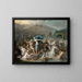 The Triumph of Neptune and Amphitrite - Frans Francken the Elder — framed artwork on a wall