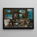The Collector's Office - Frans Francken the Younger — framed artwork on a wall