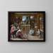 A visit to the art dealer - Frans Francken the Younger — framed artwork on a wall