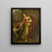 Allegory of Generosity - Frans Francken the Younger — framed artwork on a wall
