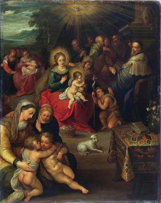 Frans Francken the Younger - Allegory of the Christ Child as the Lamb of God.webp