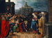 The Christ and the Adulteress - Frans Francken the Younger — artwork view
