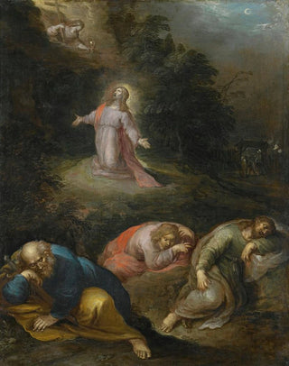 The Christ in the Garden of Gethsemane - Frans Francken the Younger — artwork view