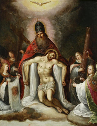 the Throne of Grace of the Holy Trinity - Frans Francken the Younger — artwork view