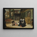 Interior painting called Rubens living room - Frans Francken the Younger — framed artwork on a wall