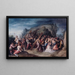 Path of Calvary - Frans Francken the Younger — framed artwork on a wall