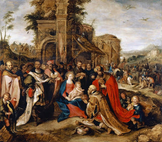 L'Adoration of the Magi - Frans Francken the Younger — artwork view