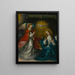 L'Annonciation - Frans Francken le Jeune — framed artwork on a wall