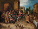 the banquet of Herod, Salome presenting the head of John the Baptist - Frans Francken the Younger — artwork view
