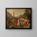 La Danse autour du Veau d'Or - Frans Francken le Jeune — framed artwork on a wall