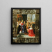 L'empereur Charles Quint montrant les robes de la Vierge - Frans Francken le Jeune — framed artwork on a wall