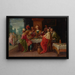 The Feast of Midas - Frans Francken the Younger — framed artwork on a wall