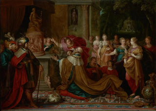 L'Idolâtrie de Salomon - Frans Francken le Jeune — artwork view