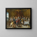 Les Noces de Cana - Frans Francken le Jeune — framed artwork on a wall