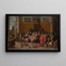 Les noces de Cana - Frans Francken le Jeune — framed artwork on a wall