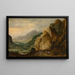 The Miraculous Rescue of Maximilian of Austria - Frans Francken the Younger — framed artwork on a wall