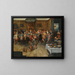 The Parable of the Wedding Feast - Frans Francken the Younger — framed artwork on a wall