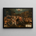 The Seven Works of Mercy - Frans Francken the Younger — framed artwork on a wall