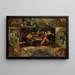 L'Histoire du fils prodigue - Frans Francken le Jeune — framed artwork on a wall