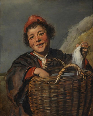 A Boy Fishing - Frans Hals — artwork view