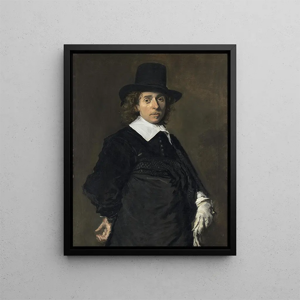 Adriaen van Ostade - Frans Hals — framed artwork on a wall