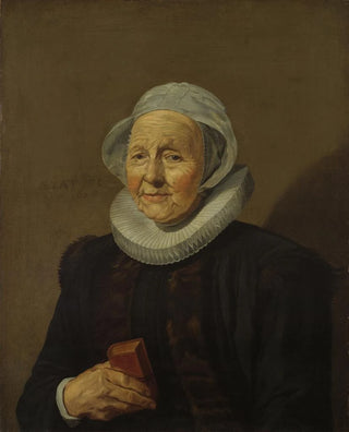 An Old Lady - Frans Hals — artwork view