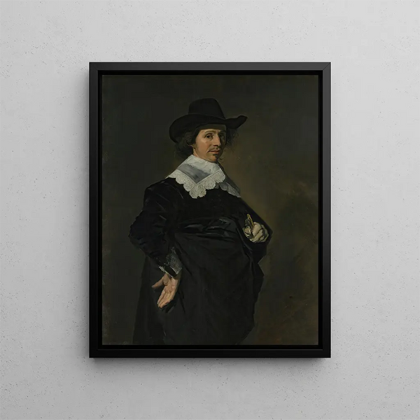 Paulus Verschuur 1606-1667 - Frans Hals — framed artwork on a wall
