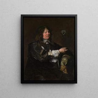 Stephanus Geraerdt, Alderman of Haarlem - Frans Hals — framed artwork on a wall