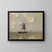 Rain over the Scheldt - Frans Hens — framed artwork on a wall