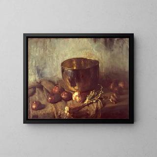 Nature morte painting - Frans Oerder — framed artwork on a wall