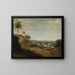 Village Brazilian Painting - Frans Post — framed artwork on a wall