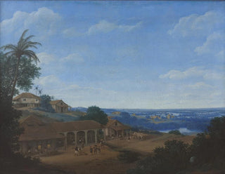 Landscape in Brazil with Sugar Plantation - Frans Post — artwork view