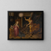 L'Annonciation - Frans Pourbus the Elder — framed artwork on a wall