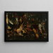 Interior kitchen painting - Frans Snyders — framed artwork on a wall