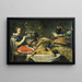 Scene of pantry with a page - Frans Snyders — framed artwork on a wall