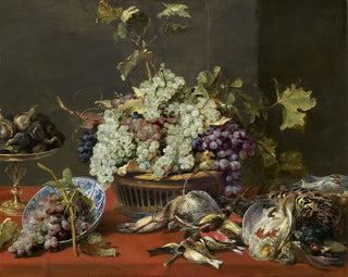 Still life with grapes and game - Frans Snyders — artwork view