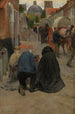 Arrival of the procession - Frans Van Leemputten — artwork view