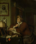 An erudite at his desk - Frans van Mieris the Younger — artwork view