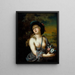 Flore - Frans van Mieris le Jeune — framed artwork on a wall