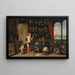 Allegory of Sight - Frans Wouters — framed artwork on a wall