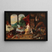 Allégorie du goût - Frans Wouters — framed artwork on a wall
