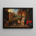 Allégorie du toucher - Frans Wouters — framed artwork on a wall