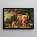 Le Silène ivre - Frans Wouters — framed artwork on a wall