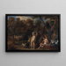Venus mourning the death of Adonis - Frans Wouters — framed artwork on a wall