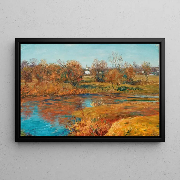 Beginning of Spring - František Kaván — framed artwork on a wall