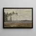 Edge of a Forest - František Kaván — framed artwork on a wall